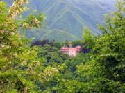 Vista del Santuario di Calvigi